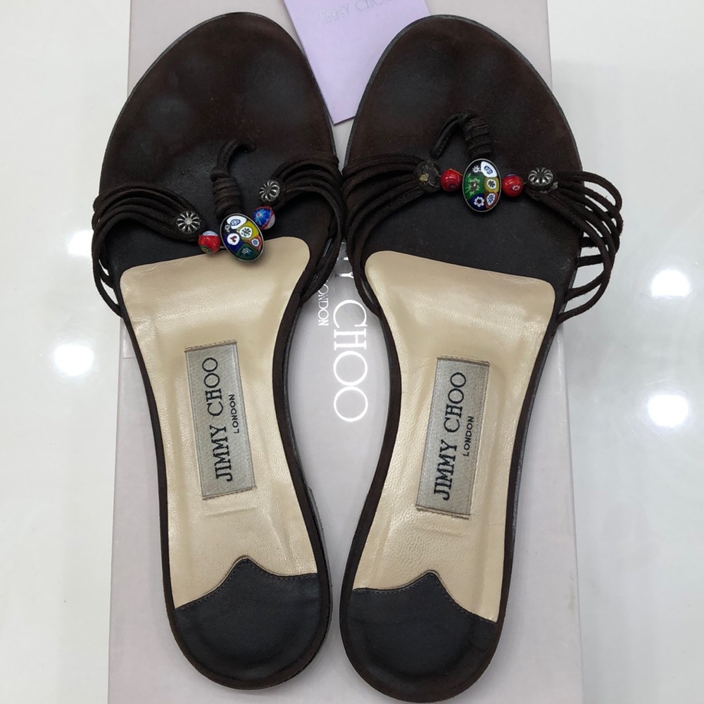 Jimmy Choo shoes .